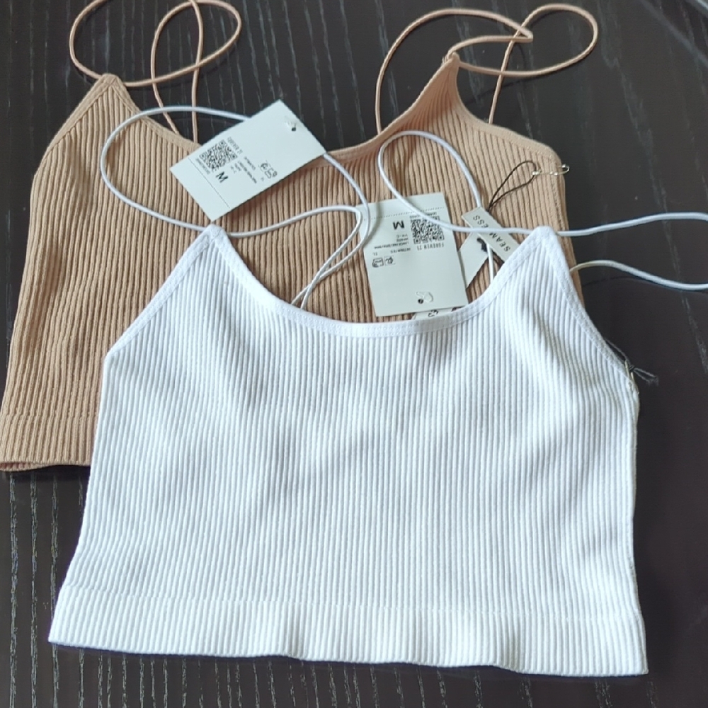 M. Two Dual Cami Strap Bralette